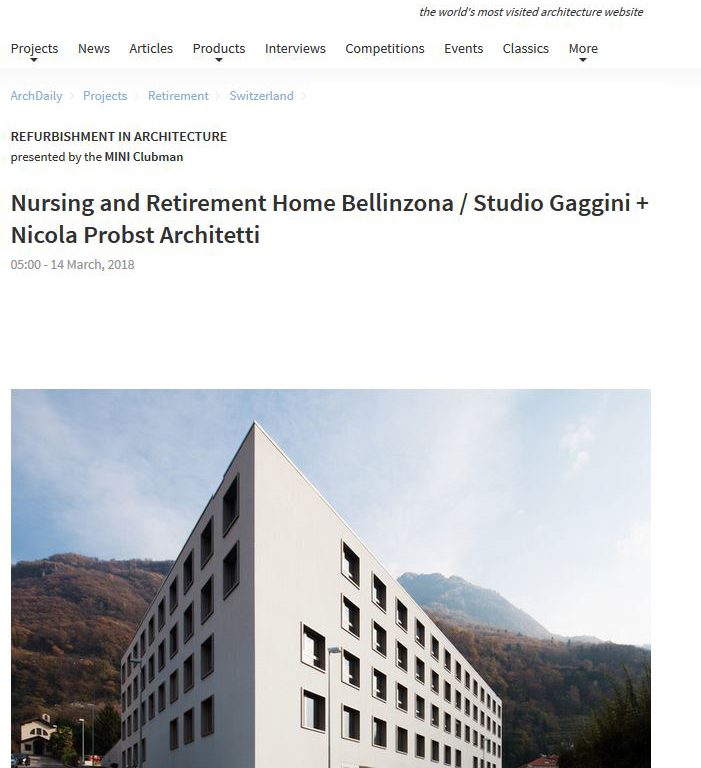 casa anziani bellinzona nicola probst architetti