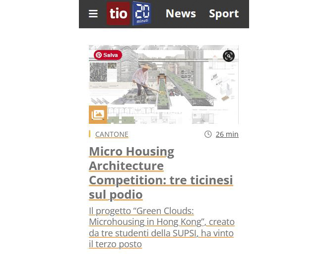 Micro Housing_3rd prize